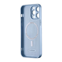 Чохол AG-Matte With MagSafe iPhone 12 Pro Light Blue