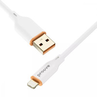 Кабель Proove Jelly Silicone Lightning 2.4A 1m White (CCJS20001102)