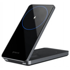 Бездротовий зарядний пристрій Proove Metal Edge 3 in 1 Black (WSME15010003)