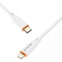 Кабель Proove Jelly Silicone Type-C to Lightning 27W 1m White (CCJS27002102)