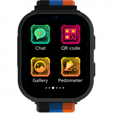 Детские смарт-часы Gelius GP-PK008 (GPS/4G) (IP67) Black