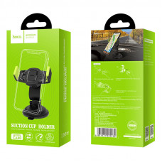 Автотримач Hoco CA40 Refined Suction Cup Base In-Car Dashboard Phone Holder Black