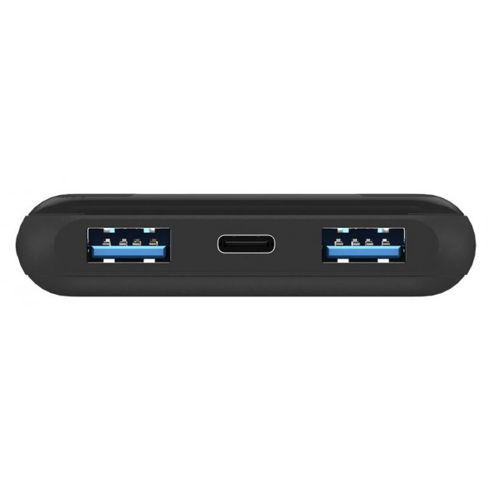 Внешний аккумулятор Power Bank Energizer UE10052PQ-10000 mAh Li-pol+TYPE-C Black