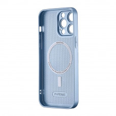 Чехол AG-Matte With MagSafe iPhone 14 Pro Light Blue