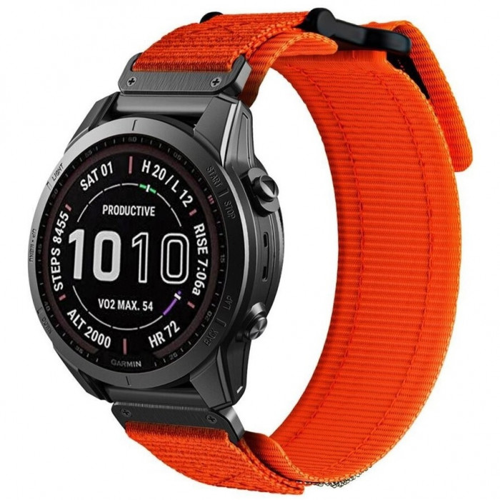 Ремінець Tech-Protect Scout Pro для Garmin Fenix 5 | 6 | 6 Pro | 7 Orange (5906203690947)