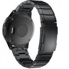 Ремешок Tech-Protect SteelBand для Garmin Fenix 5 | 6 | 6 Pro | 7 Black (5906735412628)