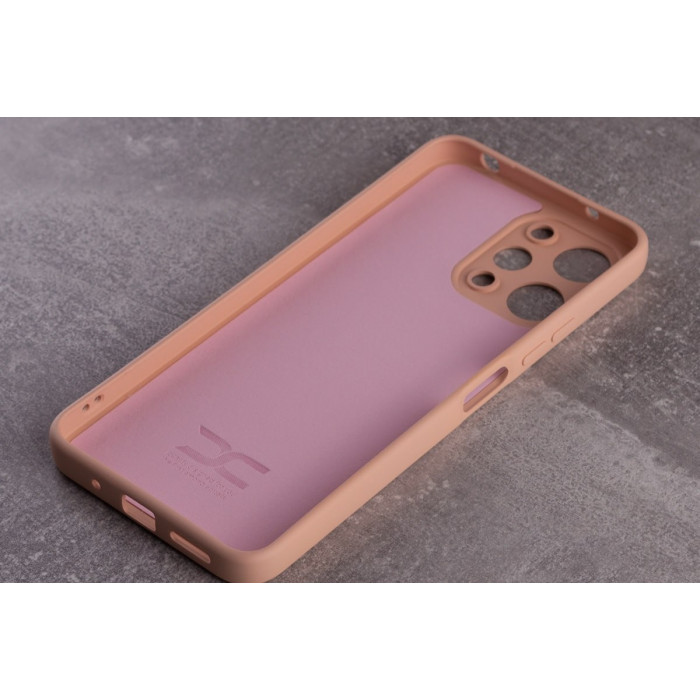 Силиконовая накладка Soft Silicone Case для Xiaomi Redmi 13C Powder