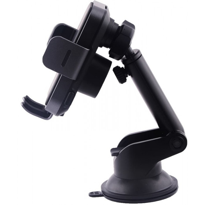 Автодержатель с беспроводной зарядкой Proove Triple Clamp 15W Black (WHTC15010001)