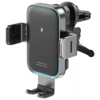 Автотримач із бездротовою зарядкою Proove Triple Clamp 15W Black (WHTC15010001)