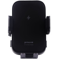 Автодержатель с беспроводной зарядкой Proove Triple Clamp 15W Black (WHTC15010001)