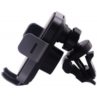 Автодержатель с беспроводной зарядкой Proove Triple Clamp 15W Black (WHTC15010001)