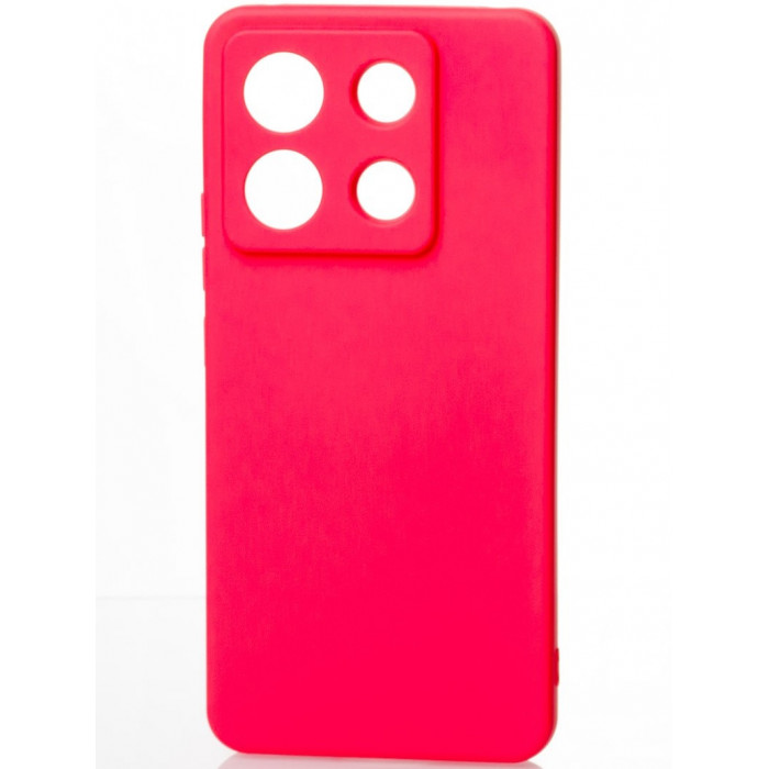 Силіконова накладка Soft Silicone Case для Xiaomi Redmi Note 13 Pro 5G/Poco X6 5G Raspberry
