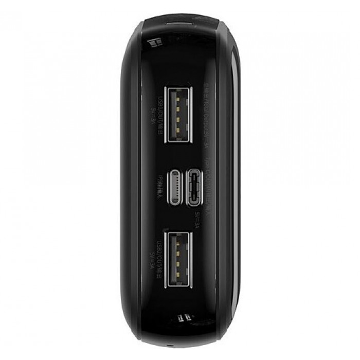 Внешний аккумулятор Power Bank Baseus Bipow Qpow 20000mAh 15W Display Black (+IP Cable) (PPQD-F01)
