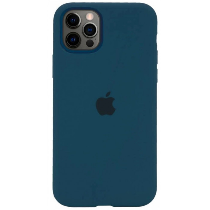 Силиконовая накладка Silicone Case iPhone 12 Pro Max Cosmos