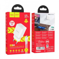 Мережевий зарядний пристрій Hoco N27 Innovative 20W 1 Type-C White
