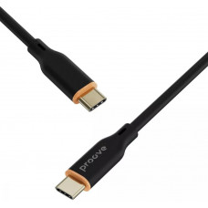 Кабель Proove Jelly Silicone Type-C to Type-C 60W 1m Black (CCJS60002201)