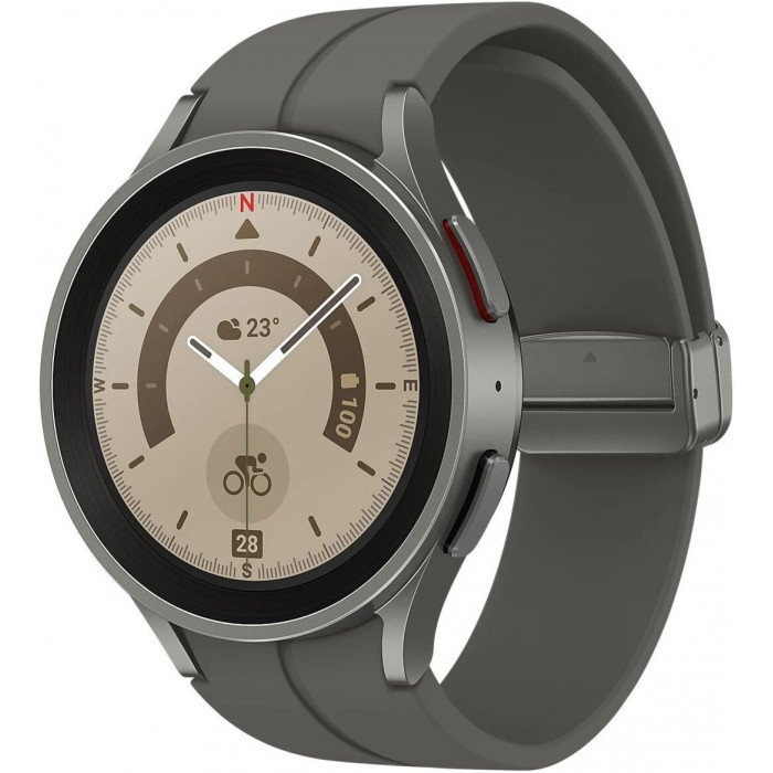 Смарт-часы Samsung Galaxy Watch 5 Pro 45mm LTE Titanium (SM-R925FZKASEK)