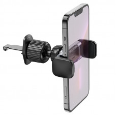 Автоутримувач Hoco CA110 Pull Clip Air Outlet Car Older Black Metal Gray
