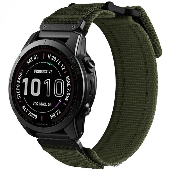 Ремінець Tech-Protect Scout Pro для Garmin Fenix 3 | 5X | 3HR | 5X Plus | 6X | 6X Pro | 7X Military Green (9319456605549)