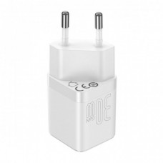 Зарядний пристрій Baseus GaN3 Fast Charger 30W 1 Type-C White