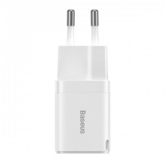 Сетевое зарядное устройство Baseus GaN3 Fast Charger 30W 1 Type-C White