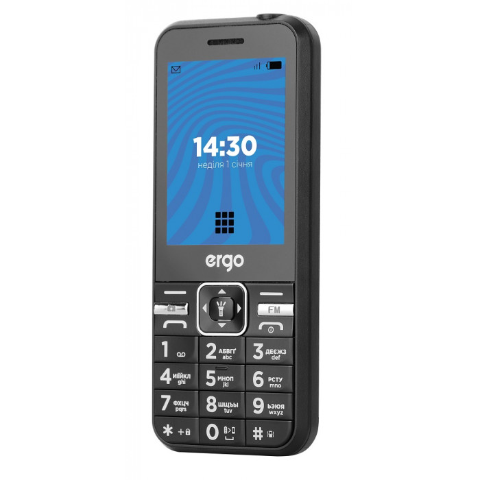 Мобільний телефон Ergo E281 Dual Sim Black
