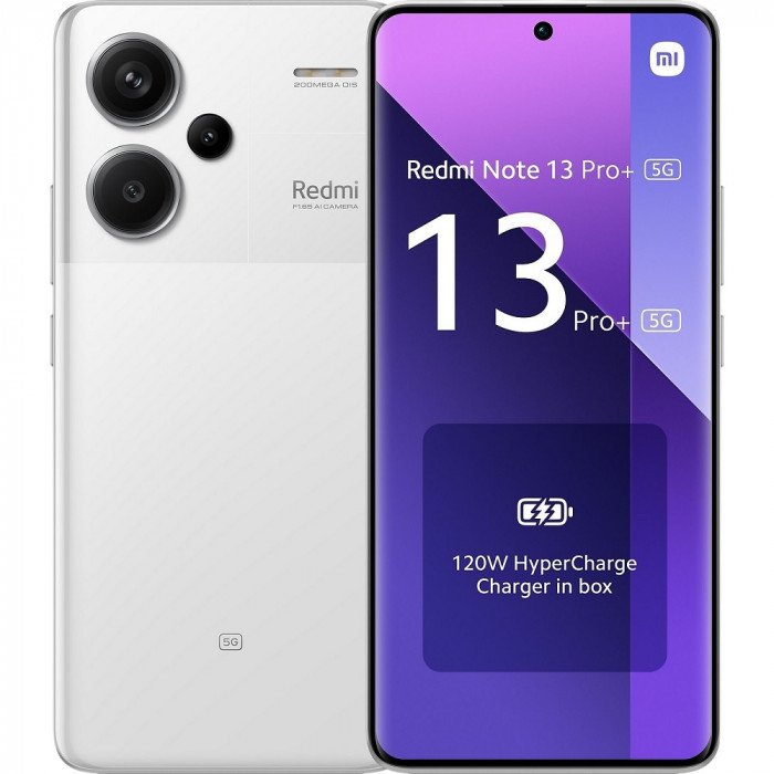 Xiaomi Redmi Note 13 Pro+ 5G 12/512GB Moonlight White