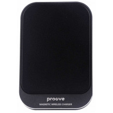 Автомобільний тримач з бездротовою зарядкою Proove Square Magnetic 15W Black (WHSP15010004)