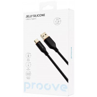 Кабель Proove Jelly Silicone Type-C 2.4A 1m Black (CCJS20001201)