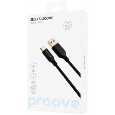 Кабель Proove Jelly Silicone Type-C 2.4A 1m Black (CCJS20001201)