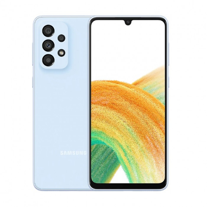 Смартфон Samsung Galaxy A33 5G A336B 6/128GB Awesome Blue (SM-A336BLBGSEK)