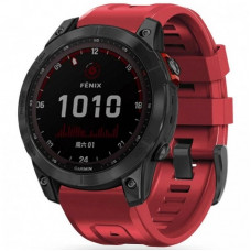 Ремінець Tech-Protect IconBand для Garmin Fenix 3 | 5X | 3HR | 5X Plus | 6X | 6X Pro | 7X Red (9589046921575)