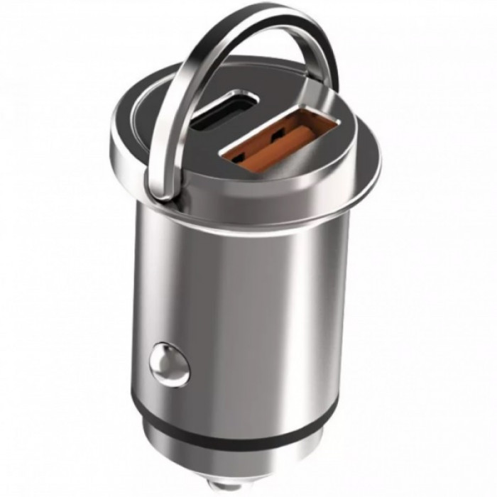 Автомобильное зарядное устройство Proove Viraty Car Charger 45W (QC+PD) Type-C + USB