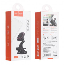 Автодержатель Hoco CA28 Happy Journey Series Suction Cup Magnetic Car Holder Black