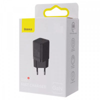 Сетевое зарядное устройство Baseus GaN3 Fast Charger 30W 1 Type-C Black