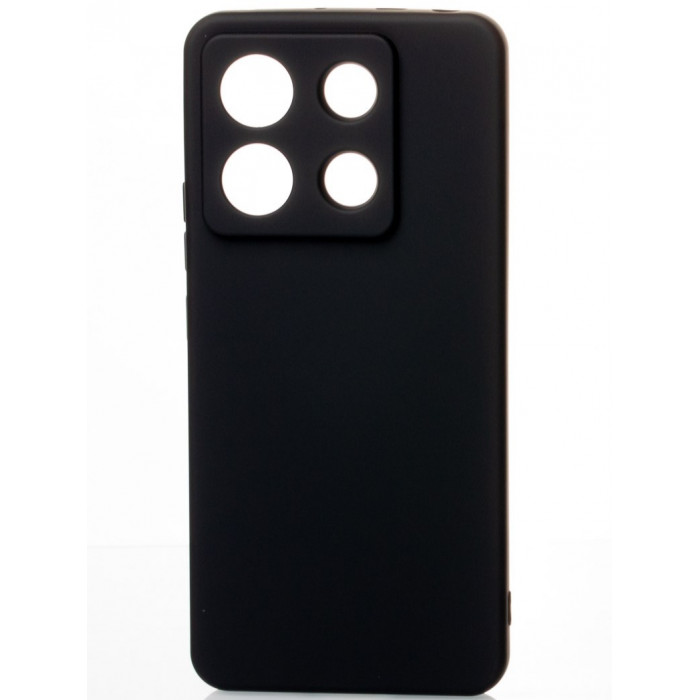 Силіконова накладка Soft Silicone Case для Xiaomi Redmi Note 13 Pro 5G/Poco X6 5G Black