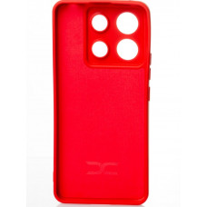 Силіконова накладка Soft Silicone Case для Xiaomi Redmi Note 13 Pro 5G/Poco X6 5G Red