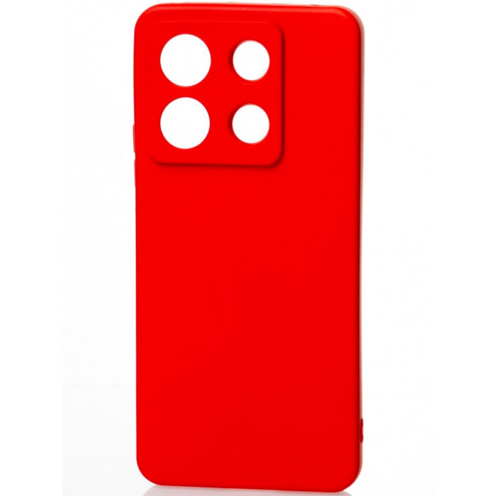 Силіконова накладка Soft Silicone Case для Xiaomi Redmi Note 13 Pro 5G/Poco X6 5G Red