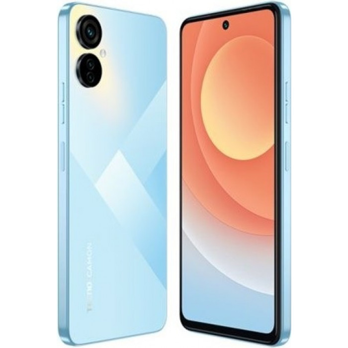 Смартфон Tecno Camon 19 Neo (CH6i) 6/128GB NFC Ice Mirror Blue (4895180783968)