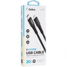 Кабель USB Gelius G-Power GP-UC104 PD Type-C/Lightning 1м