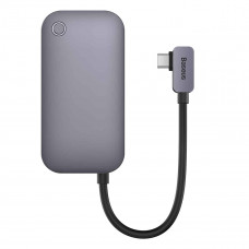 Type-C HUB Baseus PadJoy 4-Port Adapter Dark Gray