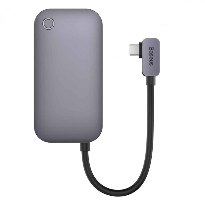 Type-C HUB Baseus PadJoy 4-Port Adapter Dark Gray