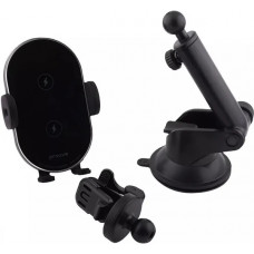 Автотримач із бездротовою зарядкою Proove Rounded Energy Pro 15W Black (WHRP15010001)