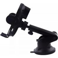 Автотримач із бездротовою зарядкою Proove Rounded Energy Pro 15W Black (WHRP15010001)