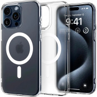 Чехол Spigen Ultra Hybrid with MagSafe iPhone 11 Pro Max Transparent