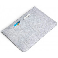 Чохол із повсті для MacBook Air/Pro 15.4 Silver