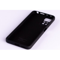 Силиконовая накладка Soft Silicone Case для Xiaomi Redmi Note 12 Pro 4G Black