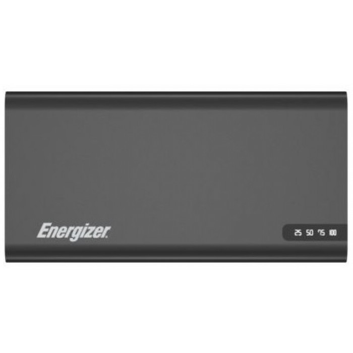 Внешний аккумулятор Power Bank Energizer UE10047PQ-10000 mAh Li-pol+TYPE-C PD Black