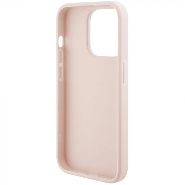 Чохол Karl Lagerfeld Quilted K Pattern для iPhone 15 Pro Pink (KLHCP15LPQKPMP)