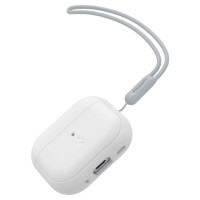 Чохол Spigen для AirPods Pro 2/1 Silicon Fit Strap White/Grey (ACS05811)